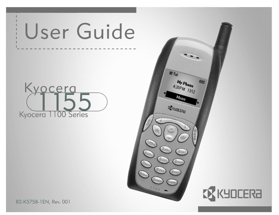 Kyocera 1155 manual 