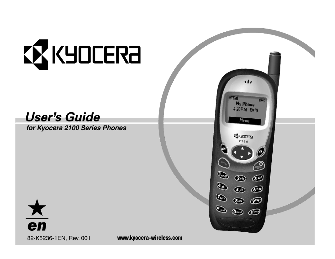 Kyocera 2100 Series manual 