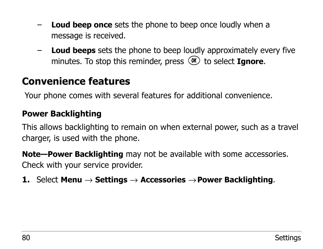 Kyocera 2100 Series manual Convenience features 