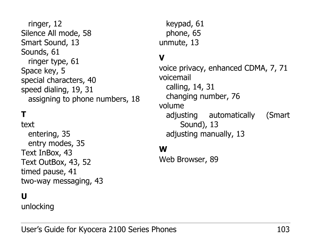 Kyocera 2100 Series manual 