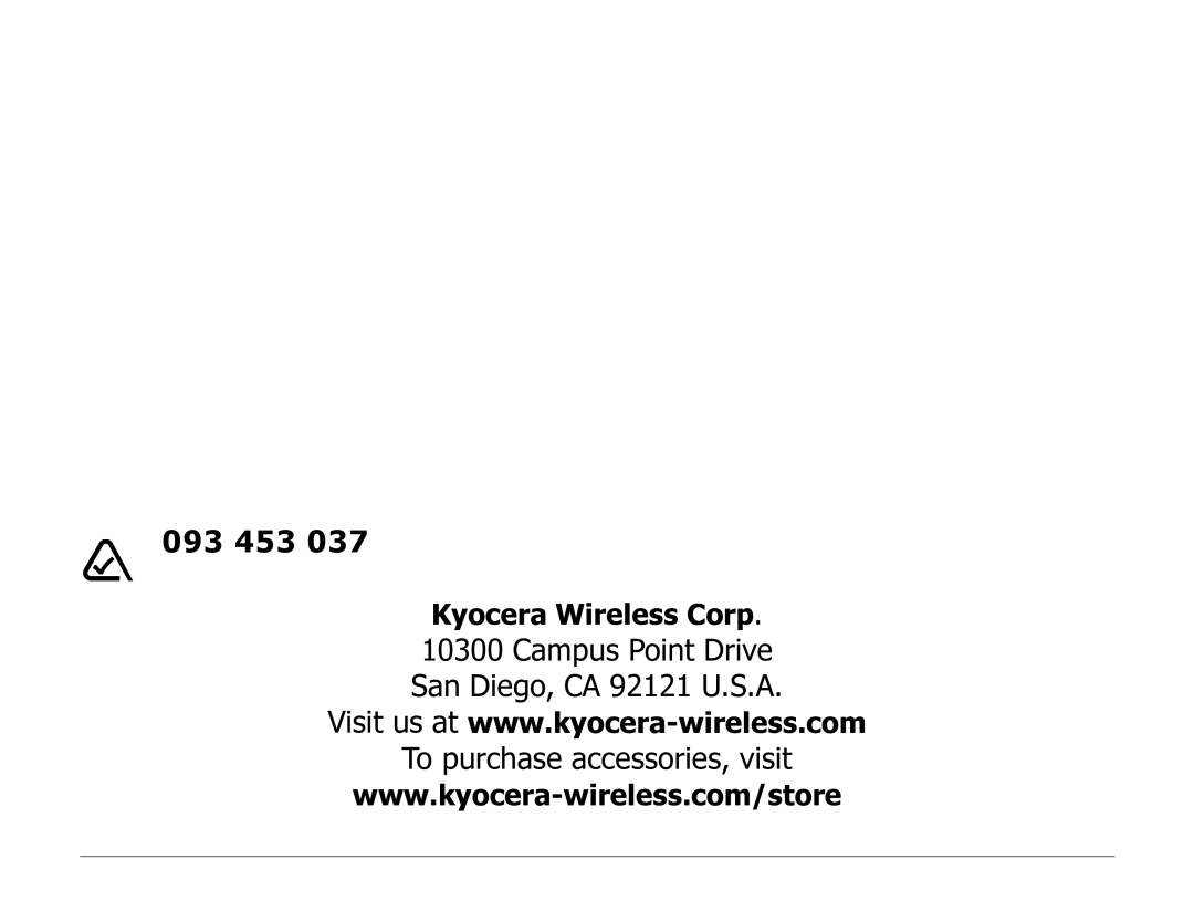 Kyocera 2100 Series manual 093 453 