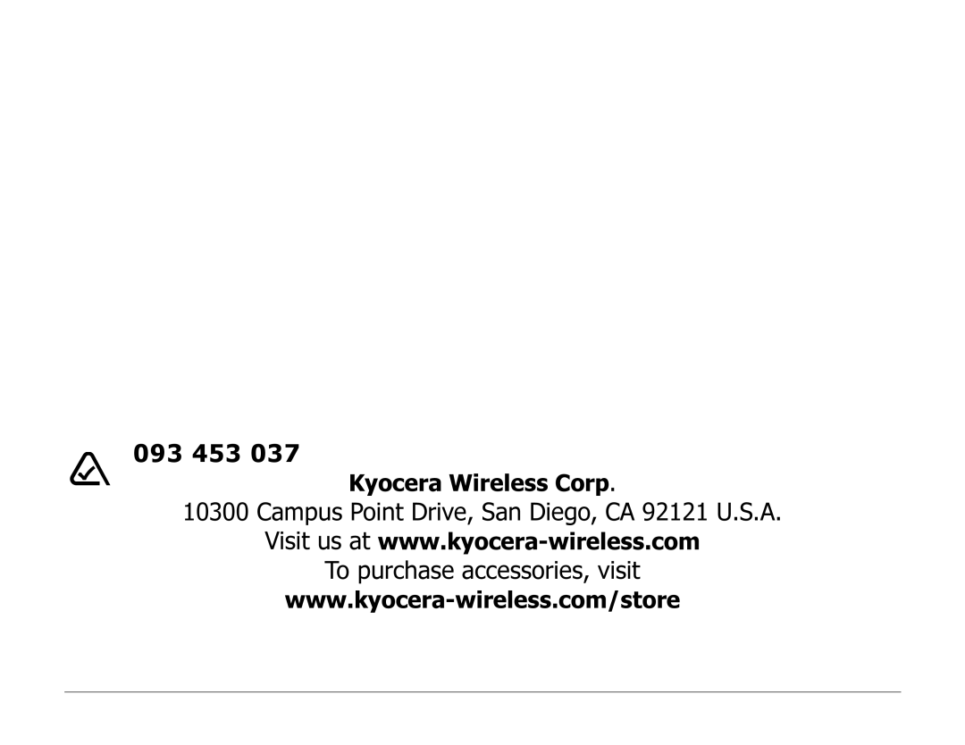 Kyocera 2235 manual 093 453 