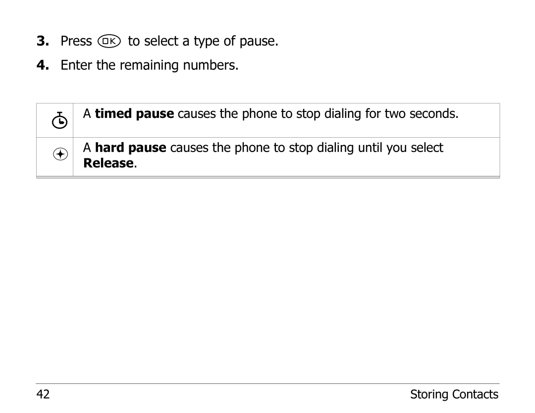 Kyocera 2235 manual Press to select a type of pause Enter the remaining numbers 