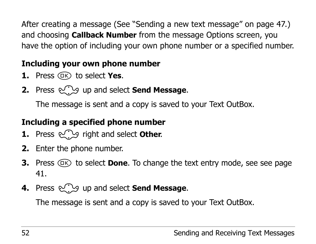 Kyocera 2235 manual Sending and Receiving Text Messages 