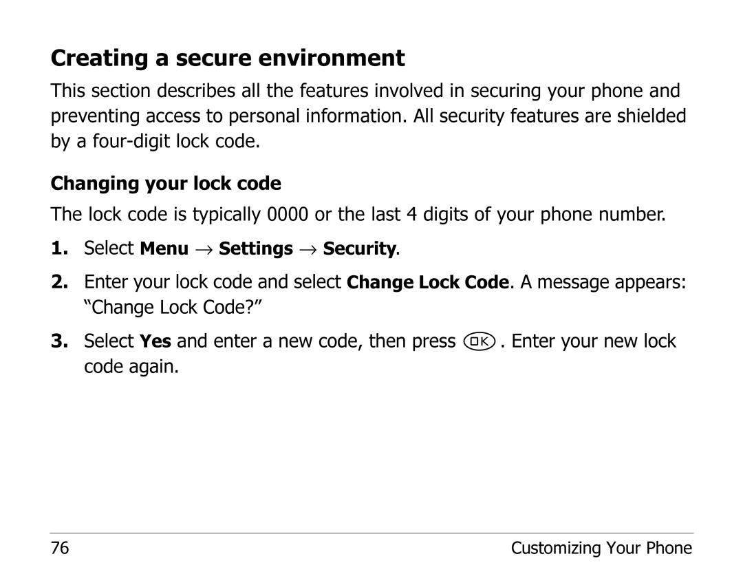 Kyocera 2235 manual Creating a secure environment 