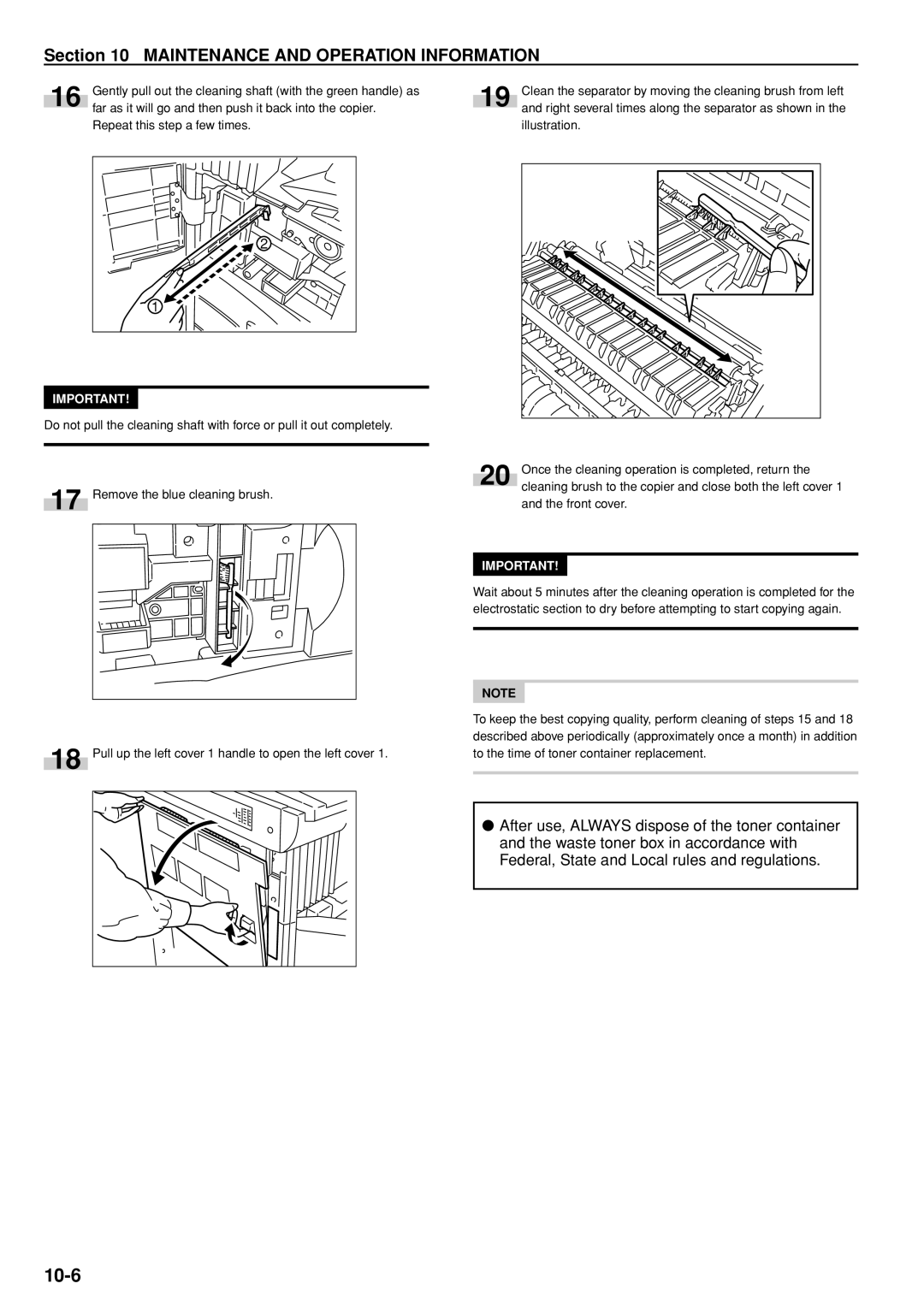 Kyocera 3035 manual 10-6 