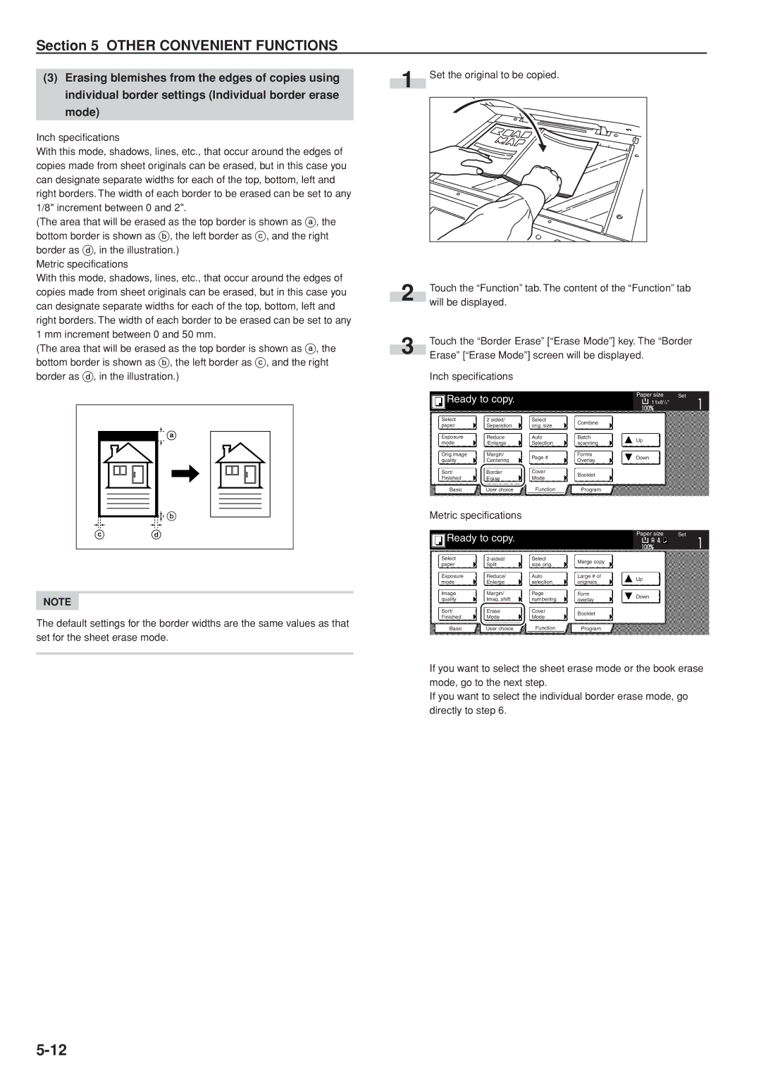 Kyocera 3035 manual Ready to copy 