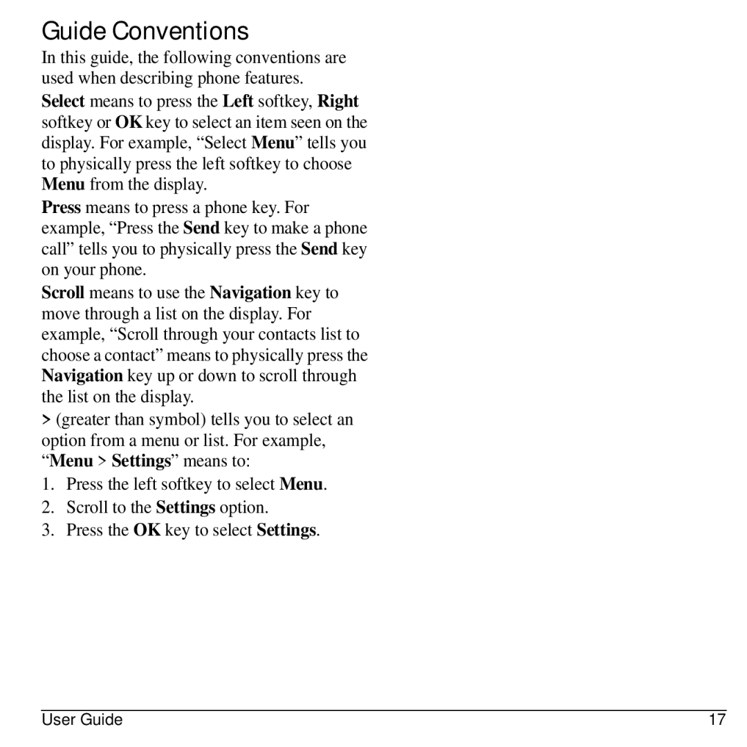 Kyocera 32300 manual Guide Conventions 