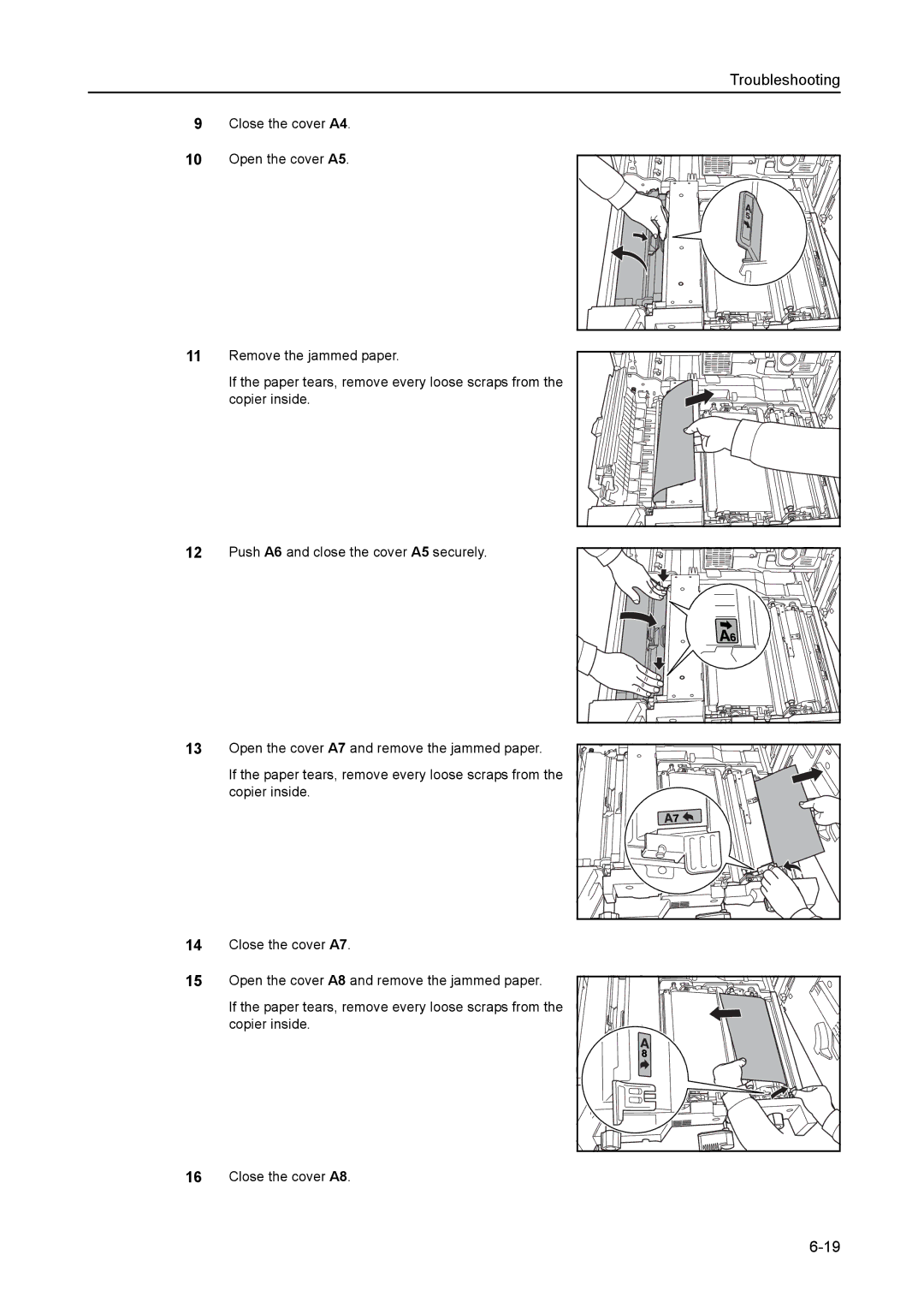 Kyocera 6030 manual Troubleshooting 