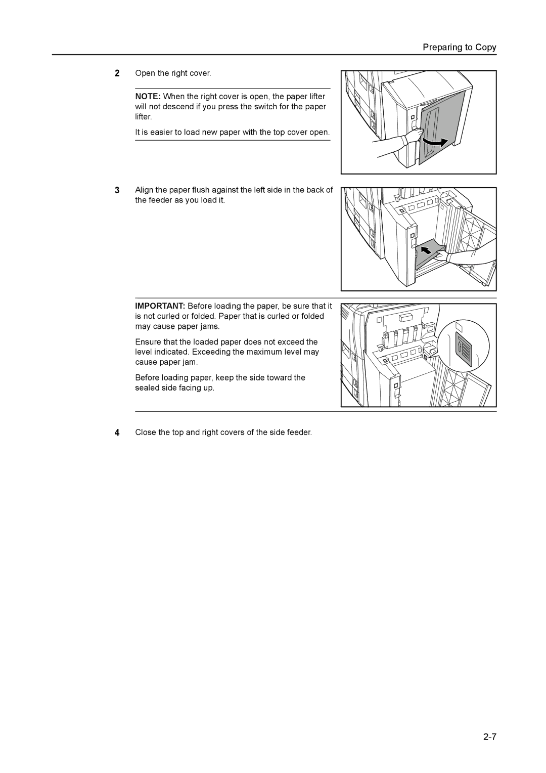 Kyocera 6030 manual Preparing to Copy 