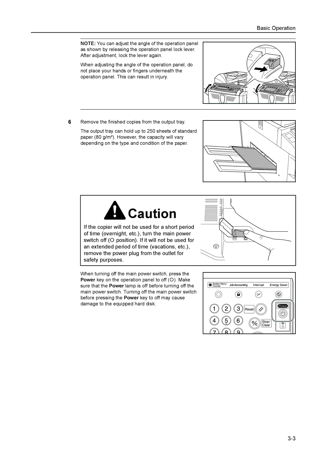 Kyocera 6030 manual Basic Operation 