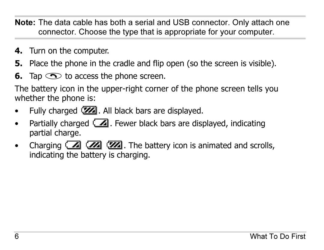 Kyocera 7135, 7100 Series manual What To Do First 