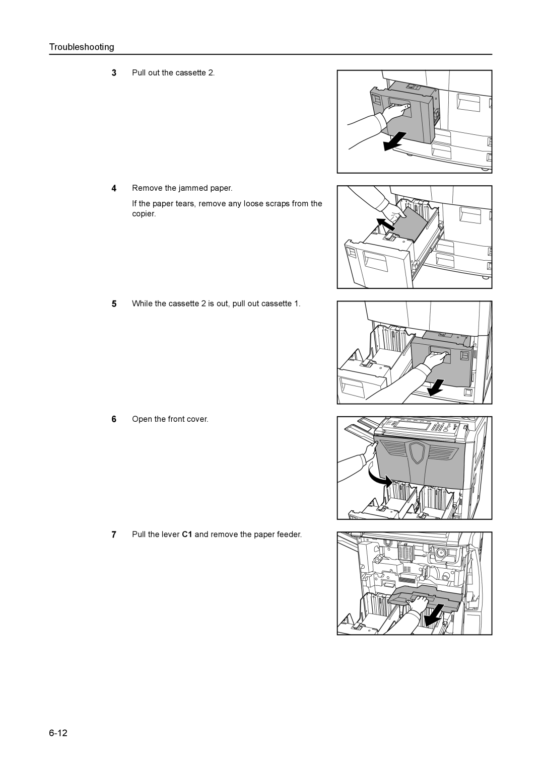 Kyocera 8030 manual Troubleshooting 