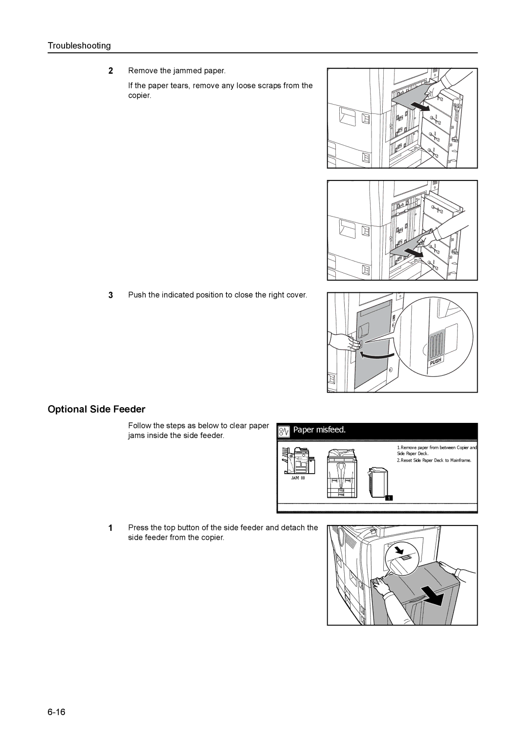 Kyocera 8030 manual Optional Side Feeder 