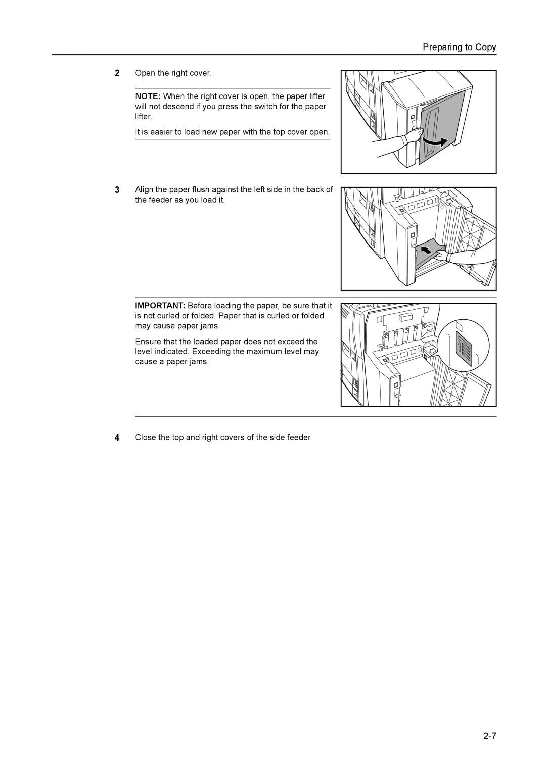 Kyocera 8030 manual Preparing to Copy 