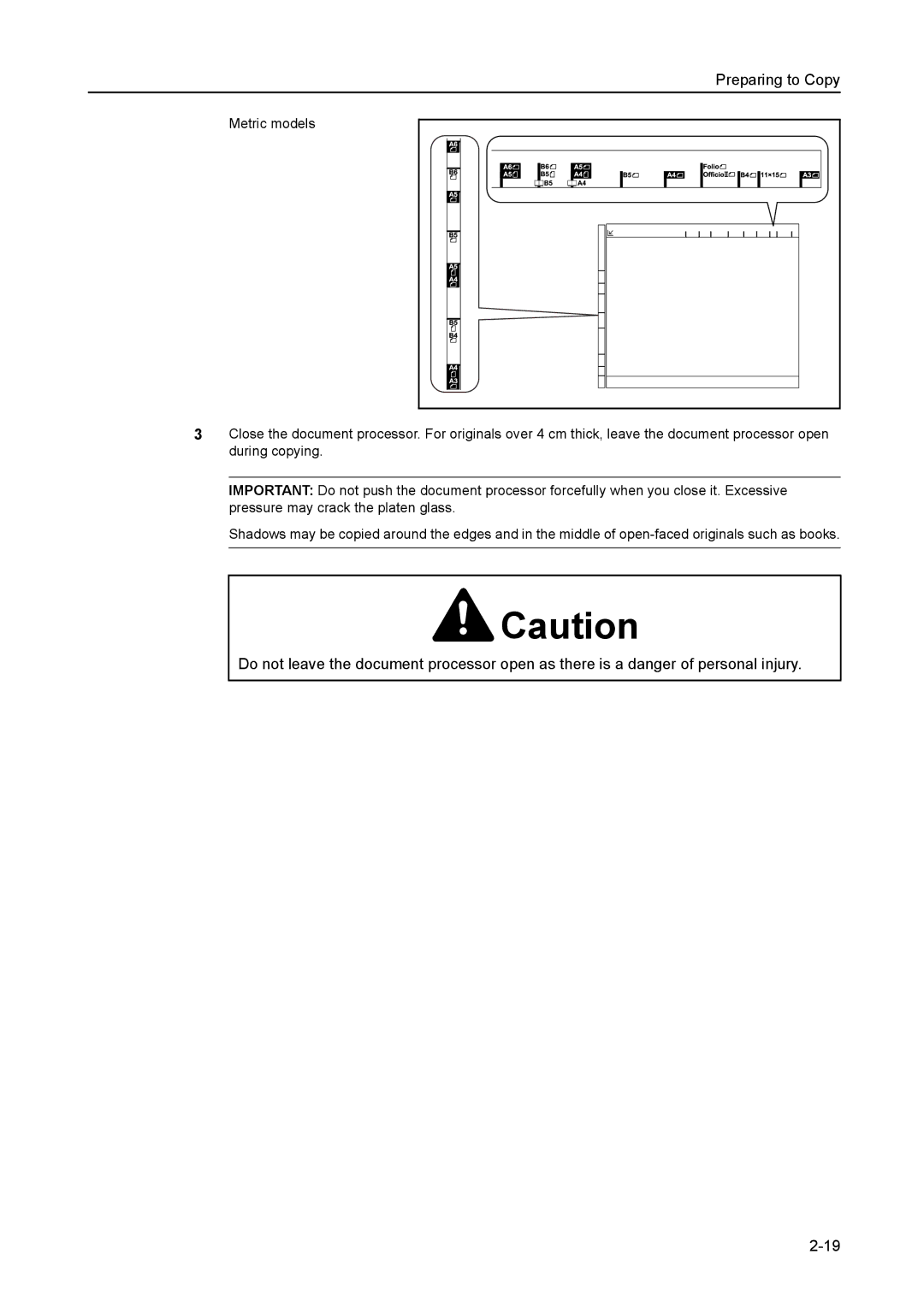 Kyocera 8030 manual Preparing to Copy 