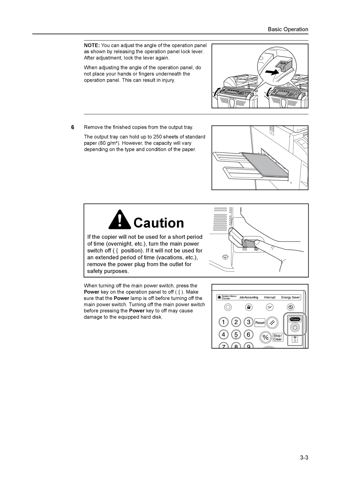 Kyocera 8030 manual Basic Operation 