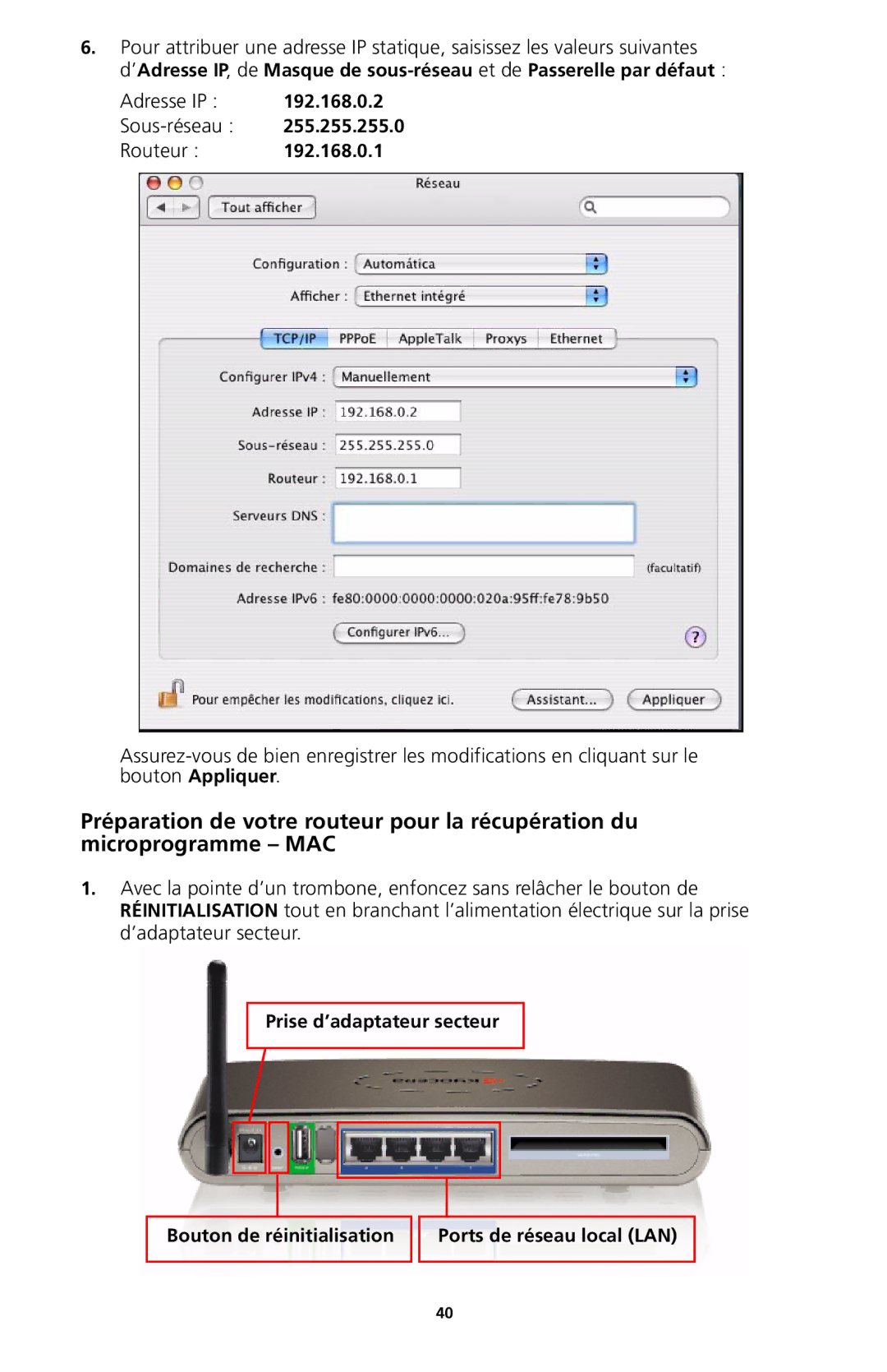 Kyocera 82-G1770-1FP manual Adresse IP 