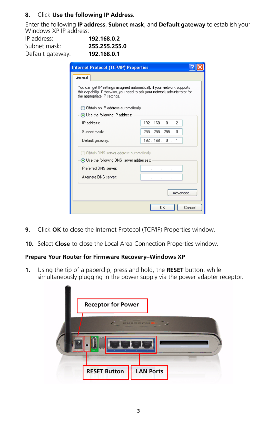 Kyocera 82-G1770-1FP manual IP address 