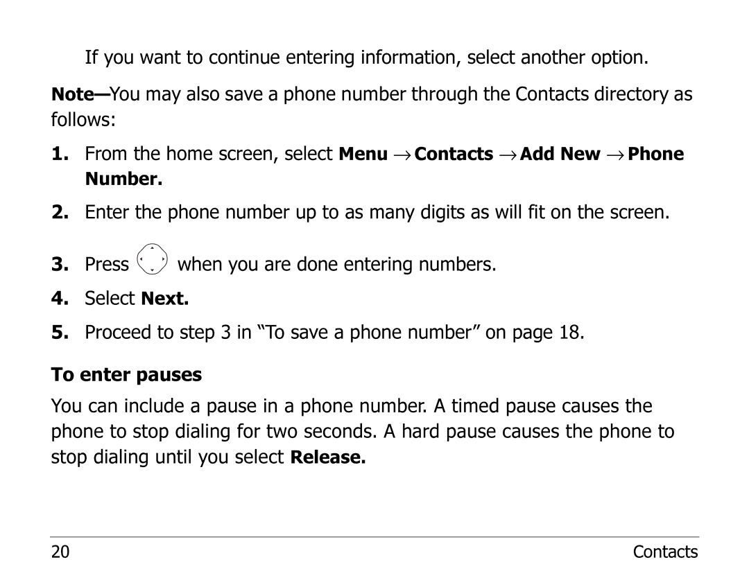 Kyocera 82-K5243 manual Contacts 