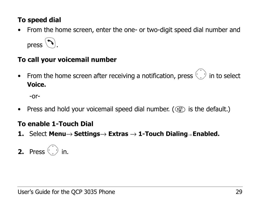 Kyocera 82-K5243 manual Voice 