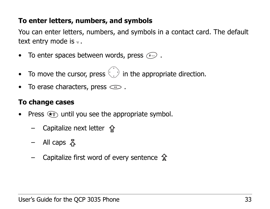 Kyocera 82-K5243 manual User’s Guide for the QCP 3035 Phone 