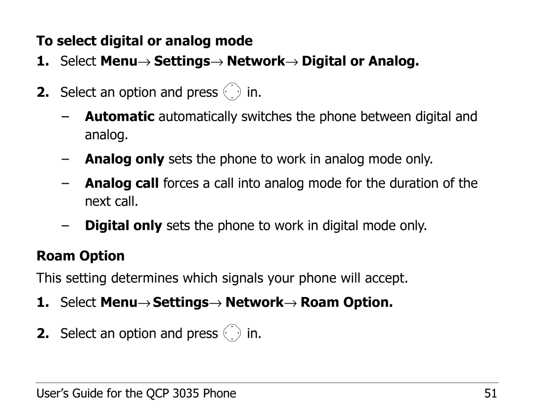 Kyocera 82-K5243 manual User’s Guide for the QCP 3035 Phone 