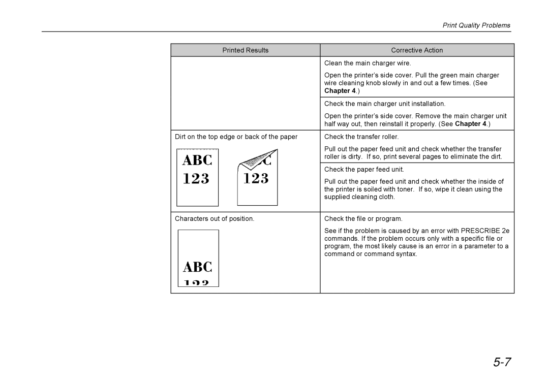 Kyocera DP-3600 manual Commands. If the problem occurs only with a specific file or 