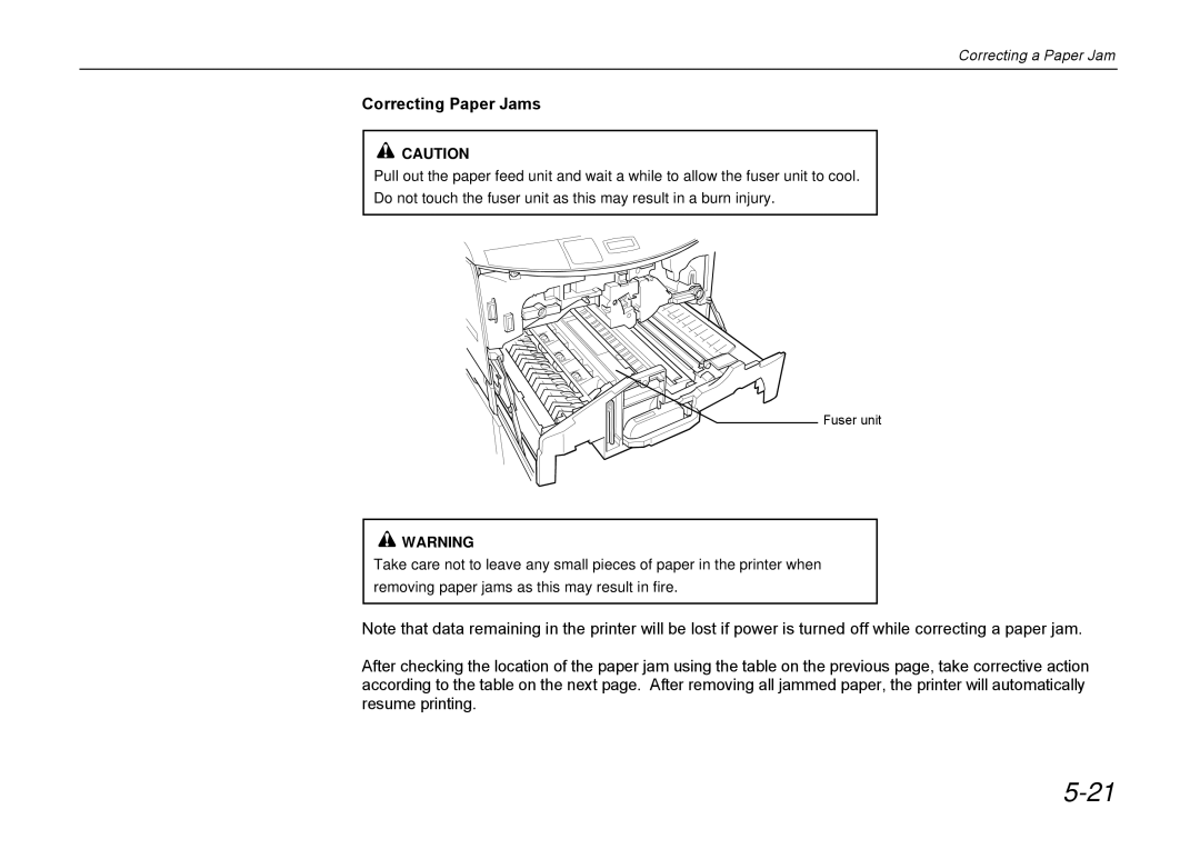 Kyocera DP-3600 manual Correcting Paper Jams 