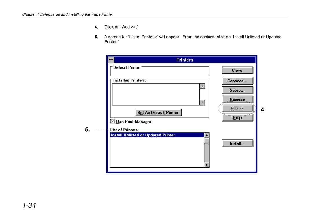 Kyocera DP-3600 manual Safeguards and Installing the Page Printer 