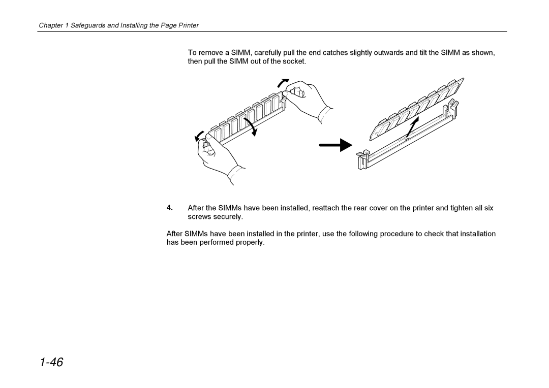 Kyocera DP-3600 manual Safeguards and Installing the Page Printer 