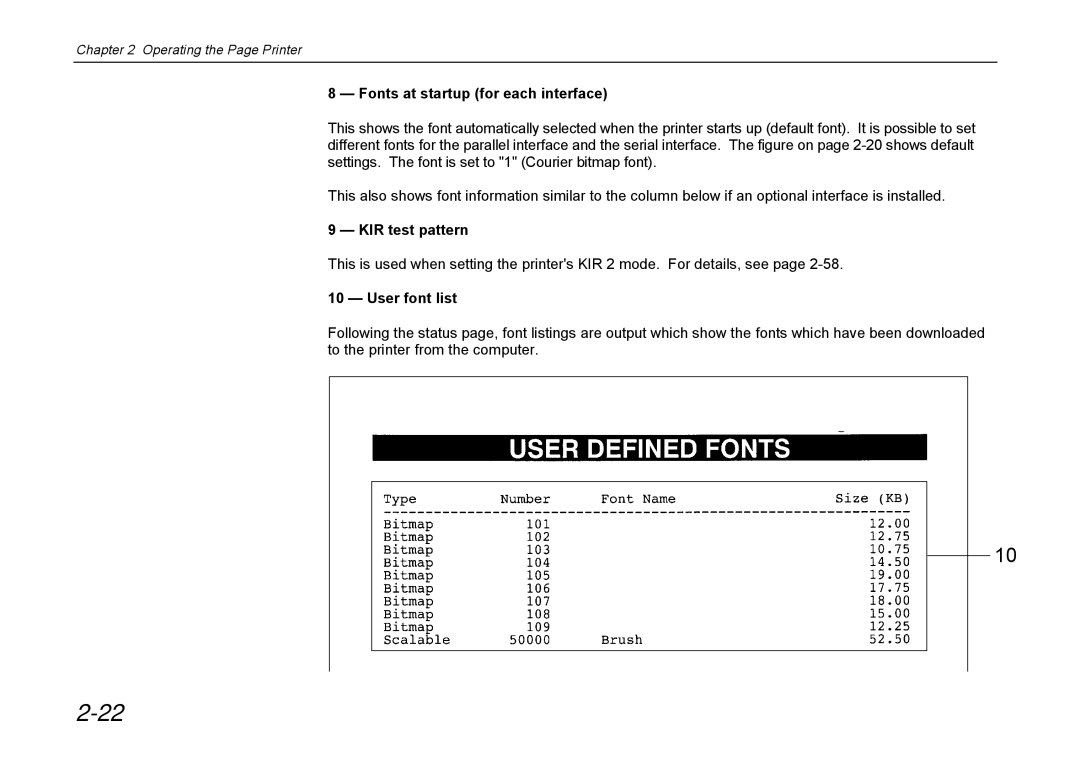 Kyocera DP-3600 manual Operating the Page Printer 