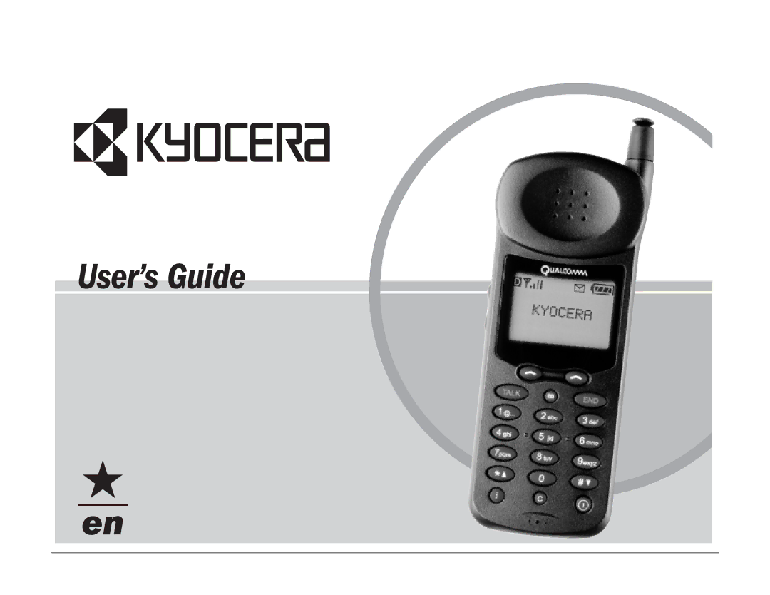 Kyocera EN manual 