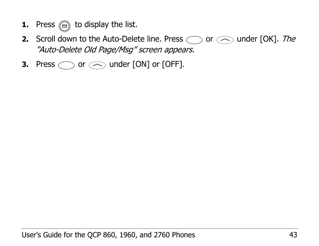 Kyocera EN manual User’s Guide for the QCP 860, 1960, and 2760 Phones 