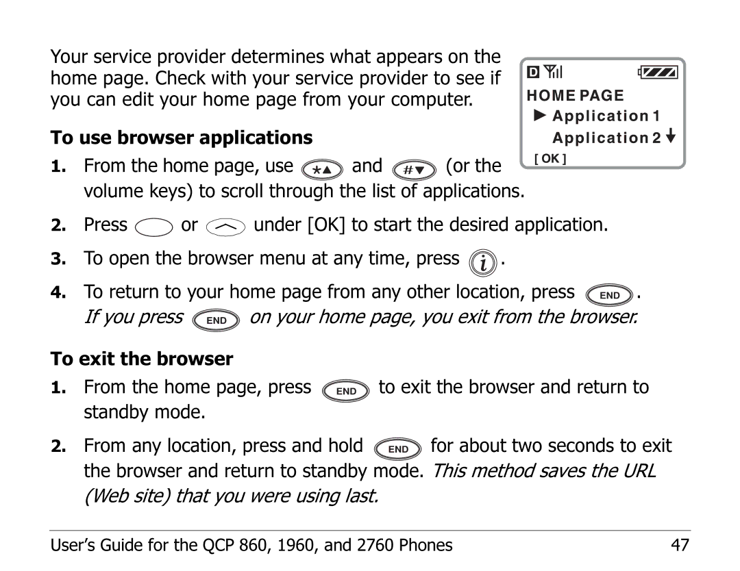 Kyocera EN manual User’s Guide for the QCP 860, 1960, and 2760 Phones 