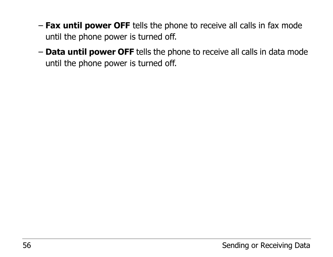 Kyocera EN manual Sending or Receiving Data 