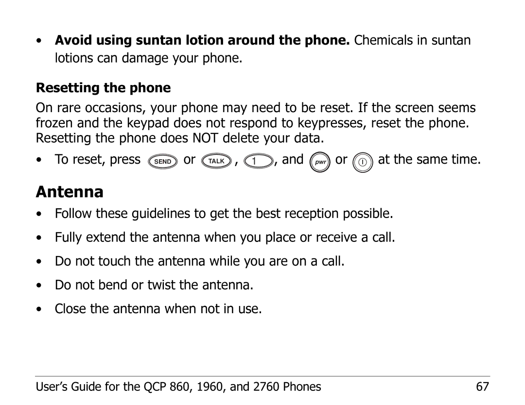 Kyocera EN manual Antenna 