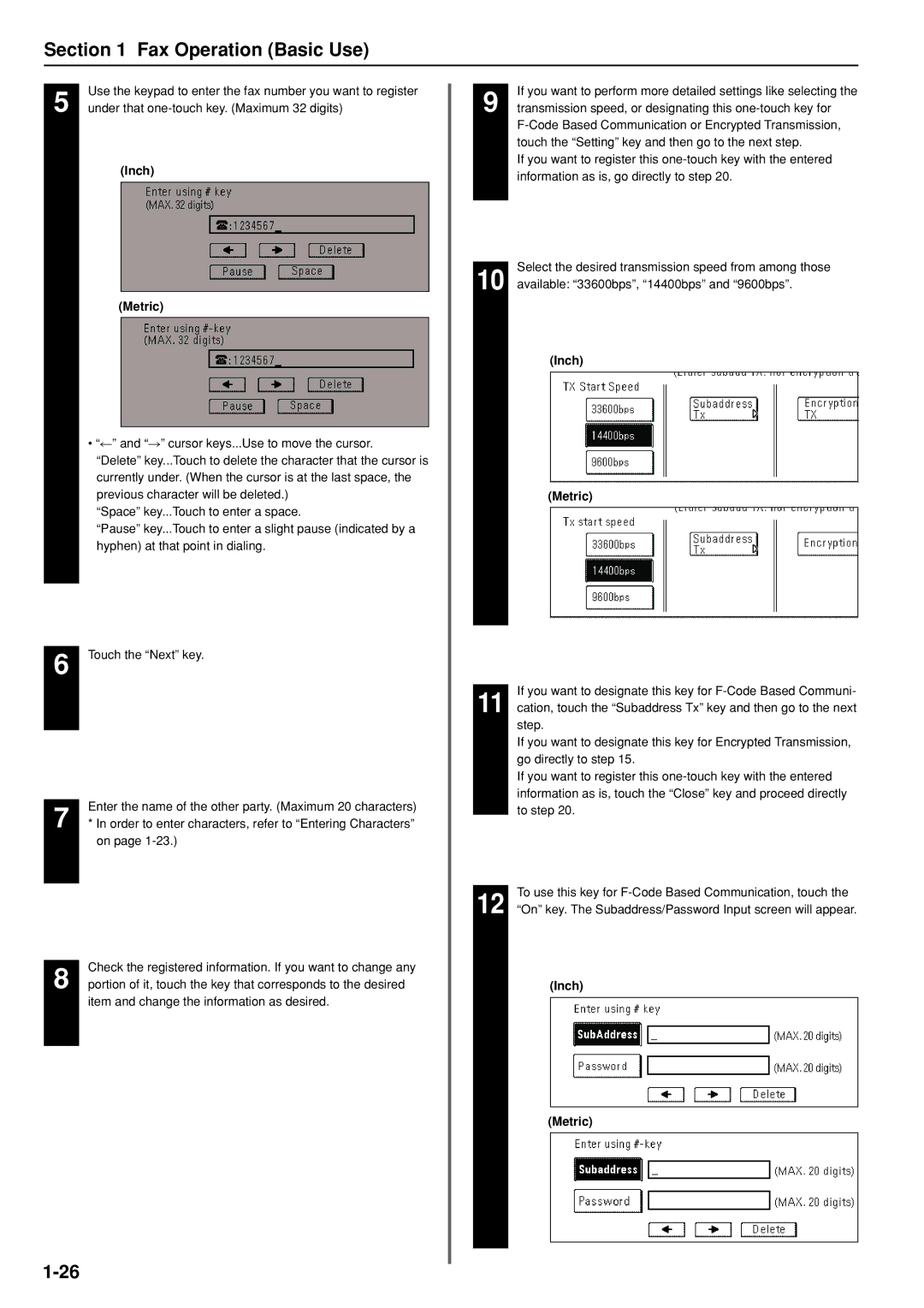 Kyocera FAX SYSTEM manual Fax Operation Basic Use 