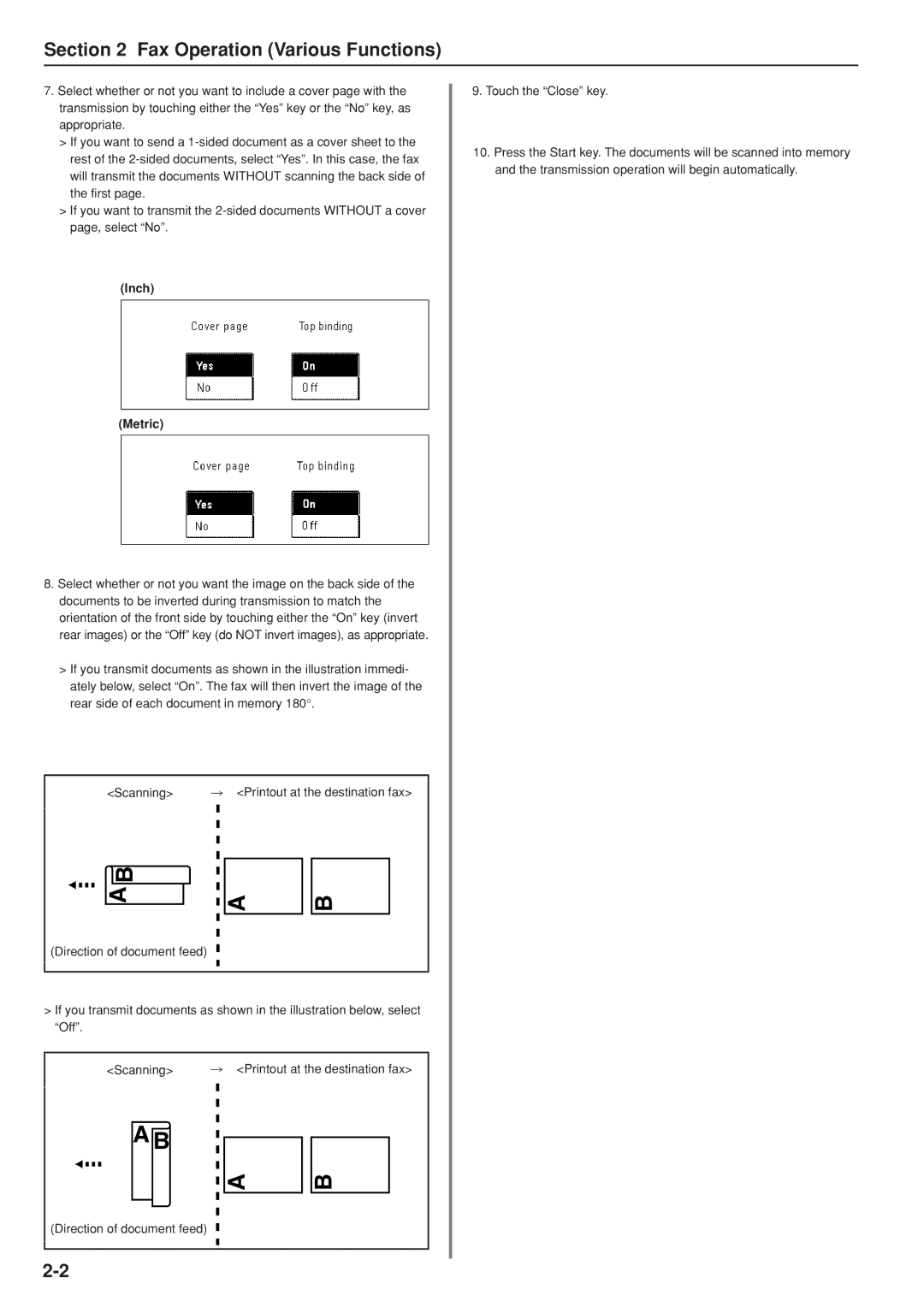 Kyocera FAX SYSTEM manual Fax Operation Various Functions 