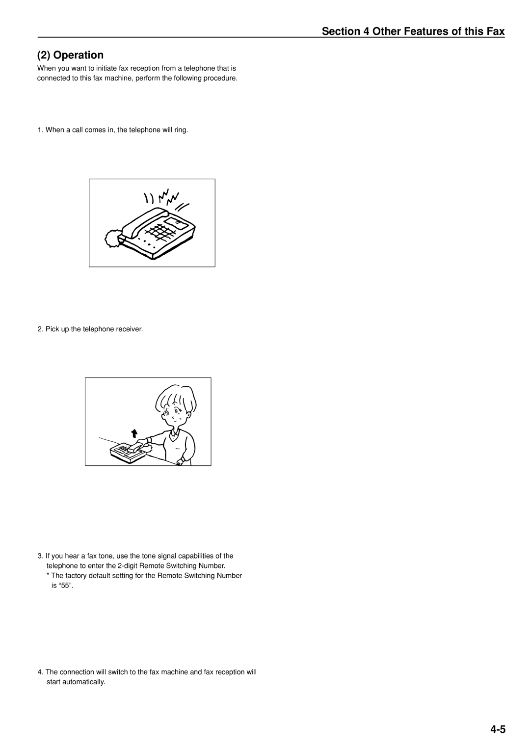 Kyocera FAX SYSTEM manual Other Features of this Fax Operation 