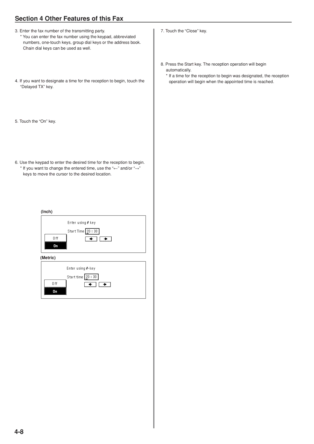 Kyocera FAX SYSTEM manual Other Features of this Fax 