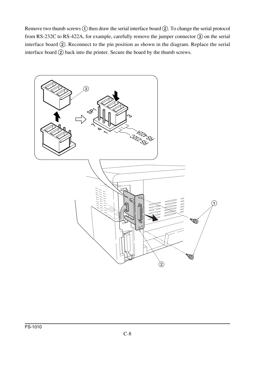 Kyocera FS-1010 service manual 