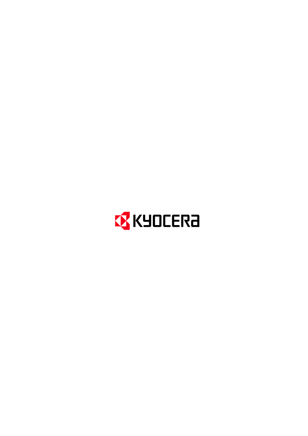 Kyocera FS-1010 manual 