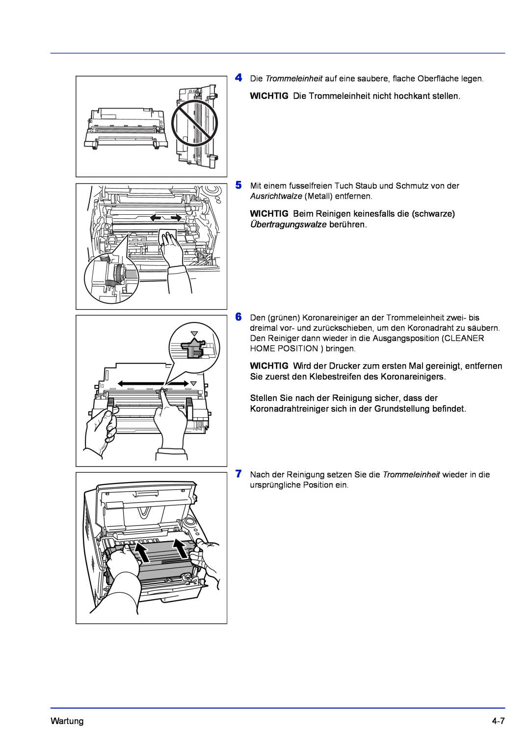 Kyocera FS-1320D, FS-1120D manual Wartung 