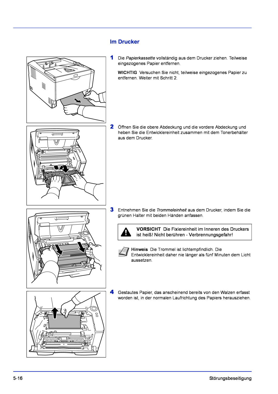 Kyocera FS-1120D, FS-1320D manual Im Drucker 