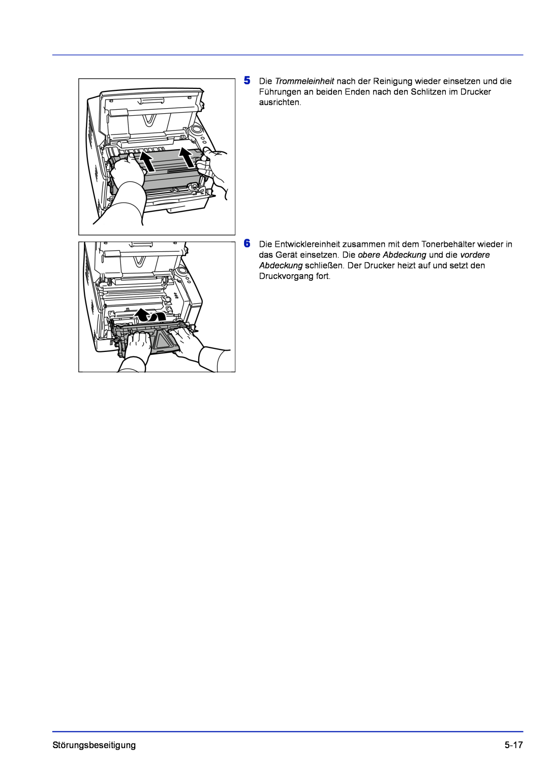 Kyocera FS-1320D, FS-1120D manual Störungsbeseitigung, 5-17 