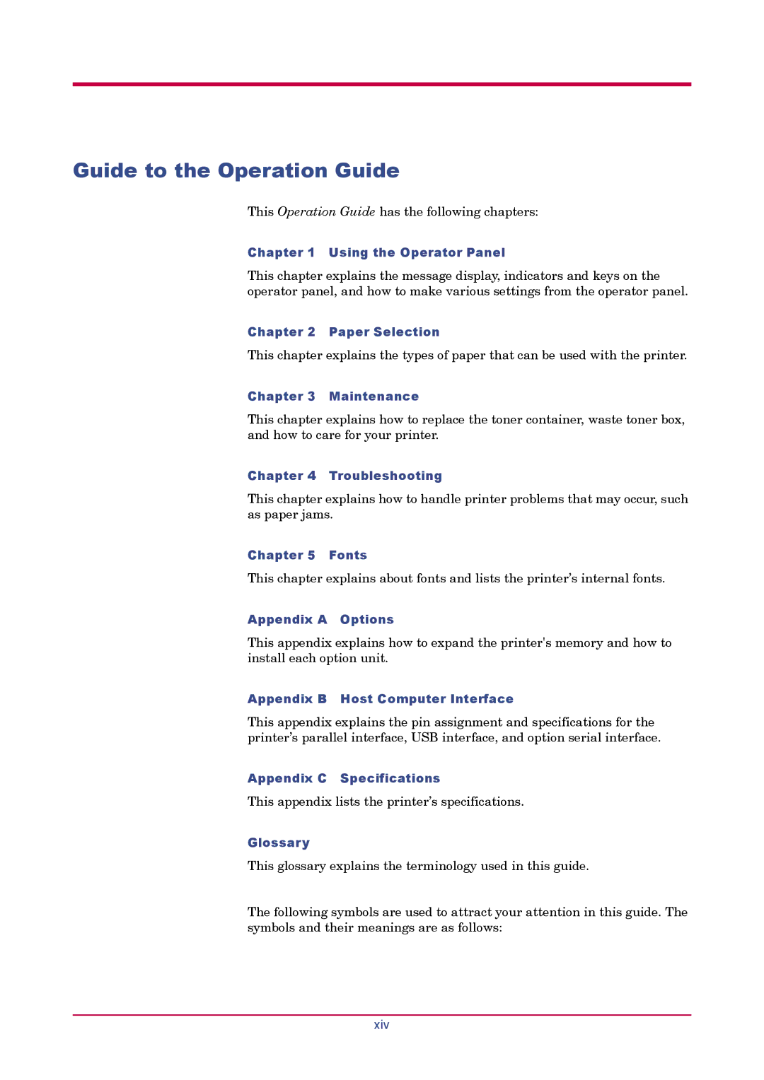 Kyocera FS-1920 manual Guide to the Operation Guide 