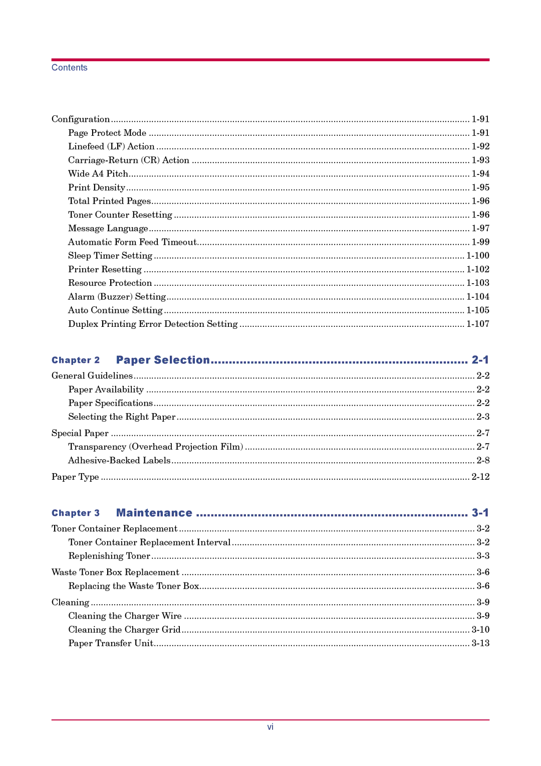 Kyocera FS-1920 manual Paper Selection, Maintenance 