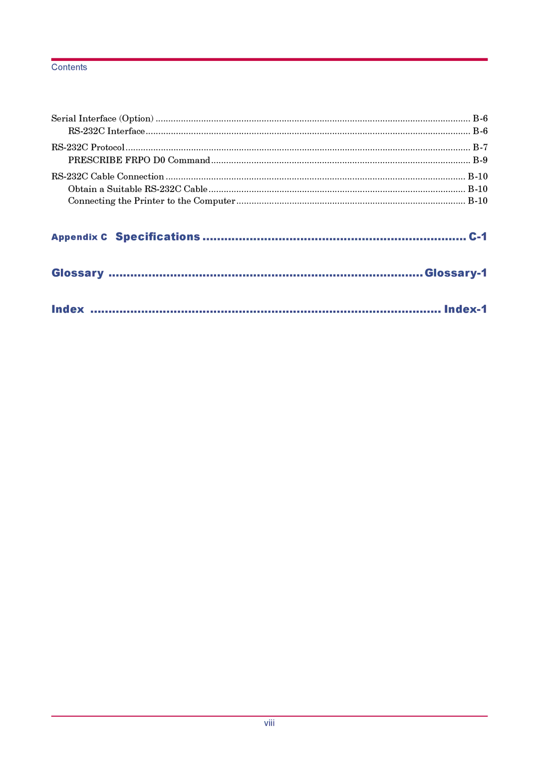 Kyocera FS-1920 manual Glossary Glossary-1 Index Index-1 