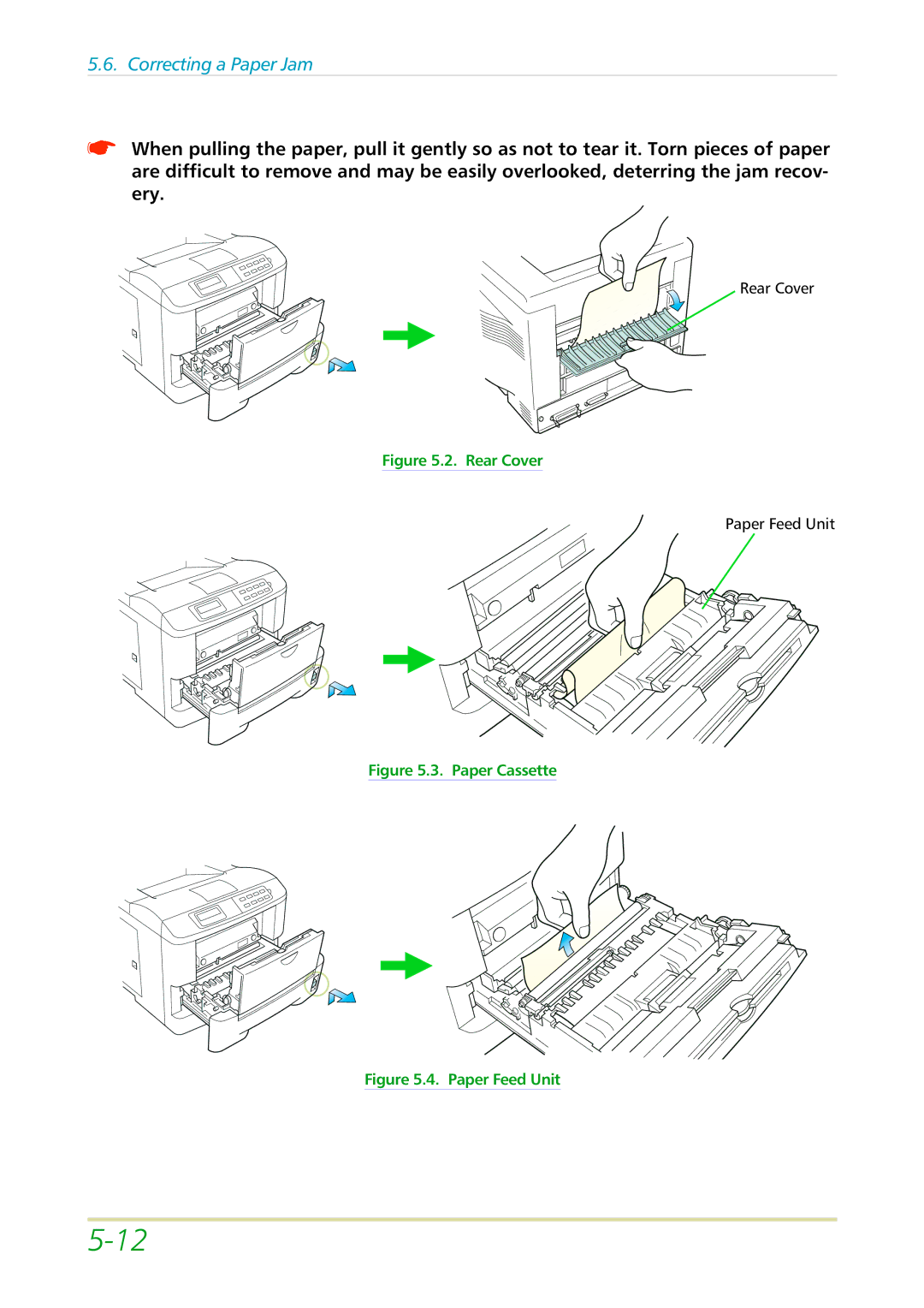 Kyocera FS-3700 manual Rear Cover 